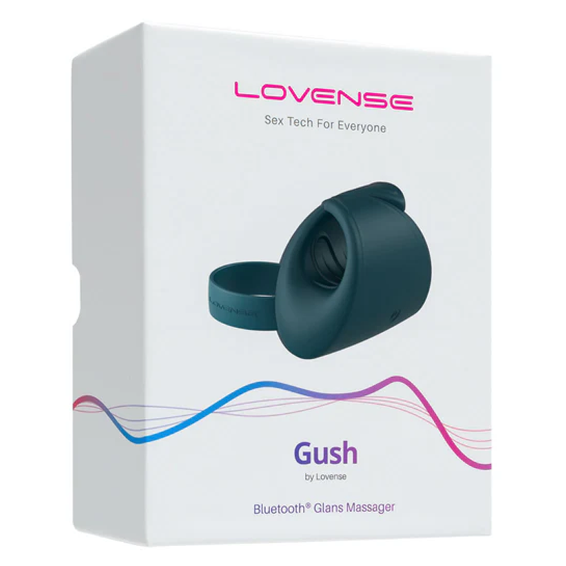 GUSH BLUETOOTH GLANS MASSAGER – Rechargeable, Discreet, Intimate Wellness Accessory – Quiet, Rechargeable, Waterproof, Couples & Solo Use, Discreet Intimate Wellness Accessory