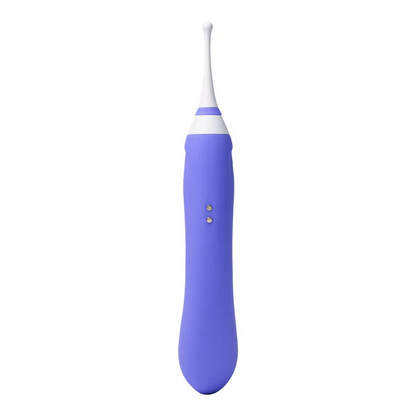 HYPHY BLUETOOTH REMOTE CONTROLLED DUAL END massager - PURPLE – Rechargeable, Discreet, Intimate Wellness Accessory – Quiet, Rechargeable, Waterproof, Couples & Solo Use, Discreet Intimate Wellness Accessory