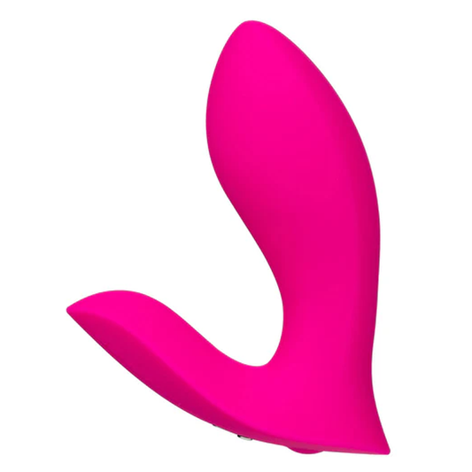 FLEXER BLUETOOTH INSERTABLE DUAL PANTY massager - PINK – Rechargeable, Discreet, Intimate Wellness Accessory – Quiet, Rechargeable, Waterproof, Couples & Solo Use, Discreet Intimate Wellness Accessory