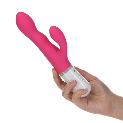 NORA BLUETOOTH RABBIT massager - PINK – Rechargeable, Discreet, Intimate Wellness Accessory – Quiet, Rechargeable, Waterproof, Couples & Solo Use, Discreet Intimate Wellness Accessory