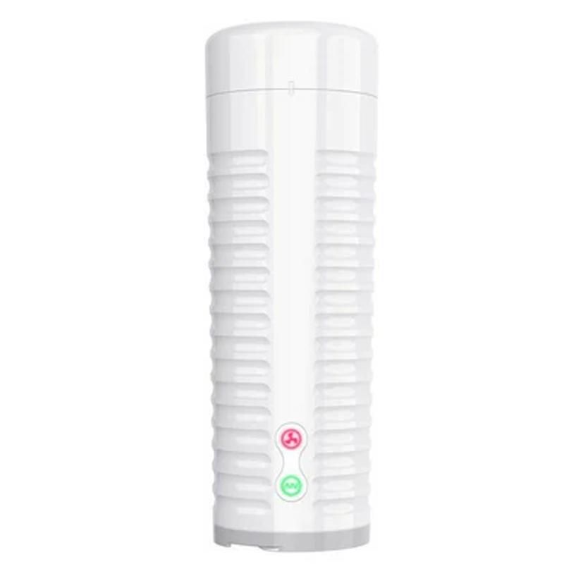 MAX 2 MALE solo massager - CLEAR – Rechargeable, Discreet, Intimate Wellness Accessory – Quiet, Rechargeable, Waterproof, Couples & Solo Use, Discreet Intimate Wellness Accessory