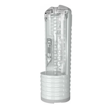 MAX 2 MALE solo massager - CLEAR – Rechargeable, Discreet, Intimate Wellness Accessory – Quiet, Rechargeable, Waterproof, Couples & Solo Use, Discreet Intimate Wellness Accessory