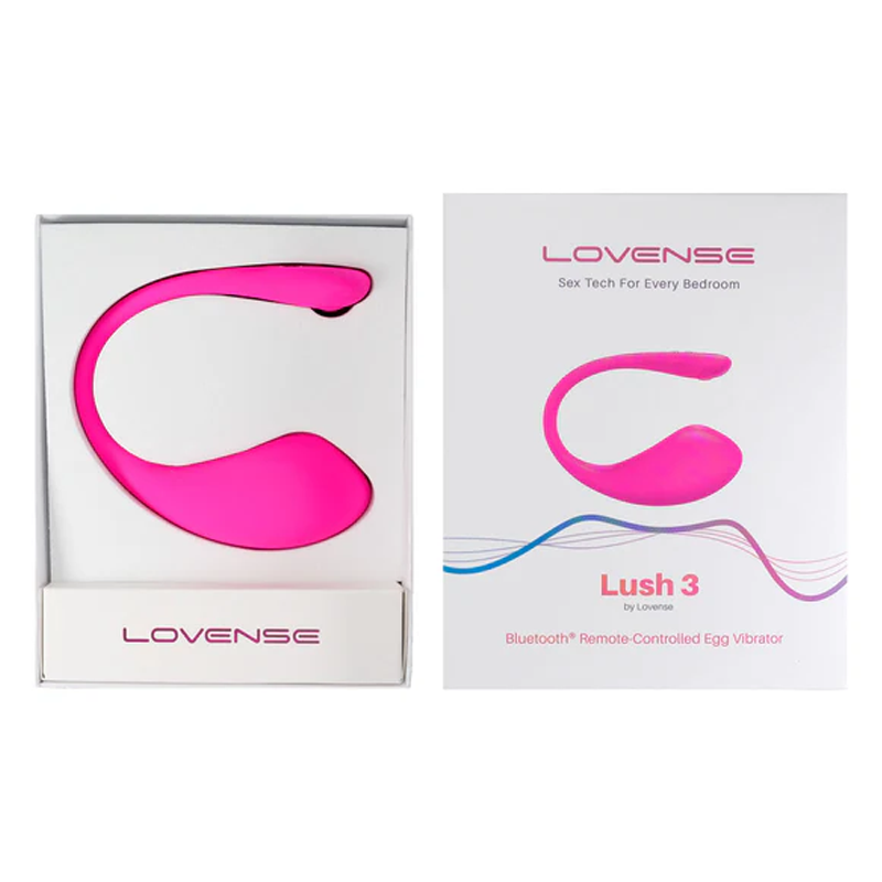 LUSH 3 REMOTE CONTOL massager - PINK – Rechargeable, Discreet, Intimate Wellness Accessory – Quiet, Rechargeable, Waterproof, Couples & Solo Use, Discreet Intimate Wellness Accessory