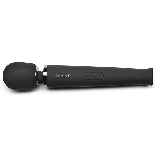 Rechargeable Vibrating Massager - Black – Rechargeable, Discreet, Intimate Wellness Accessory – Quiet, Rechargeable, Waterproof, Couples & Solo Use, Discreet Intimate Wellness Accessory