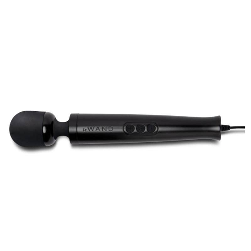 Die Cast Plug-In Vibrating Massager - Black – Rechargeable, Discreet, Intimate Wellness Accessory – Quiet, Rechargeable, Waterproof, Couples & Solo Use, Discreet Intimate Wellness Accessory