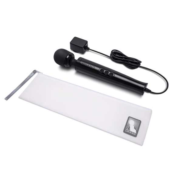 Die Cast Plug-In Vibrating Massager - Black – Rechargeable, Discreet, Intimate Wellness Accessory – Quiet, Rechargeable, Waterproof, Couples & Solo Use, Discreet Intimate Wellness Accessory