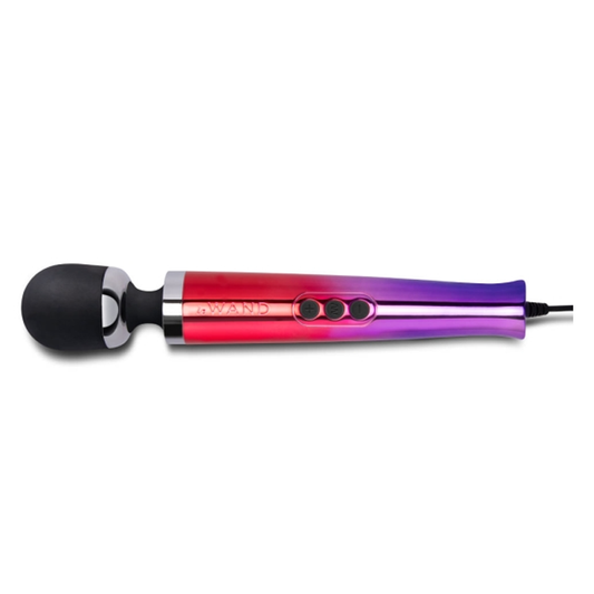 Die Cast Plug-In Vibrating Massager - Ombre – Rechargeable, Discreet, Intimate Wellness Accessory – Quiet, Rechargeable, Waterproof, Couples & Solo Use, Discreet Intimate Wellness Accessory