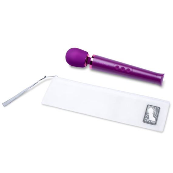 Petite Rechargeable Massager - Dark Cherry – Rechargeable, Discreet, Intimate Wellness Accessory – Quiet, Rechargeable, Waterproof, Couples & Solo Use, Discreet Intimate Wellness Accessory