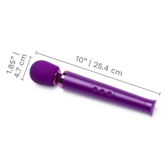 Petite Rechargeable Massager - Dark Cherry – Rechargeable, Discreet, Intimate Wellness Accessory – Quiet, Rechargeable, Waterproof, Couples & Solo Use, Discreet Intimate Wellness Accessory