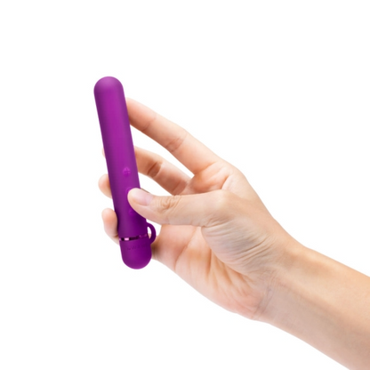 Baton - Dark Cherry – Rechargeable, Discreet, Intimate Wellness Accessory – Quiet, Rechargeable, Waterproof, Couples & Solo Use, Discreet Intimate Wellness Accessory