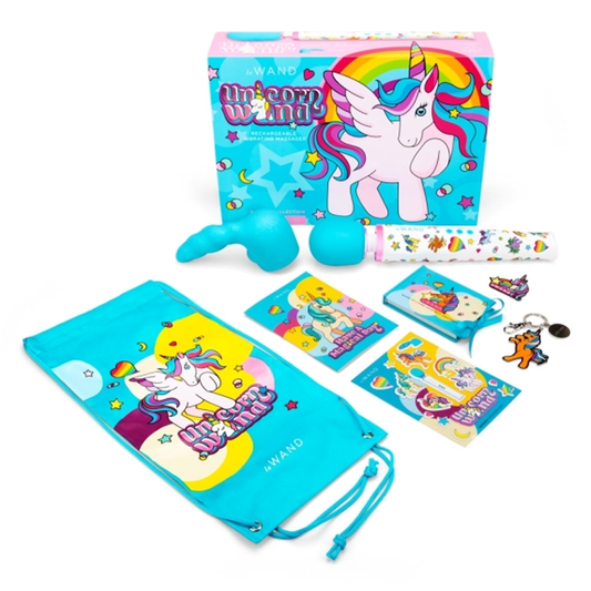 Unicorn Wand Limited Edition Set – Rechargeable, Discreet, Intimate Wellness Accessory – Quiet, Rechargeable, Waterproof, Couples & Solo Use, Discreet Intimate Wellness Accessory
