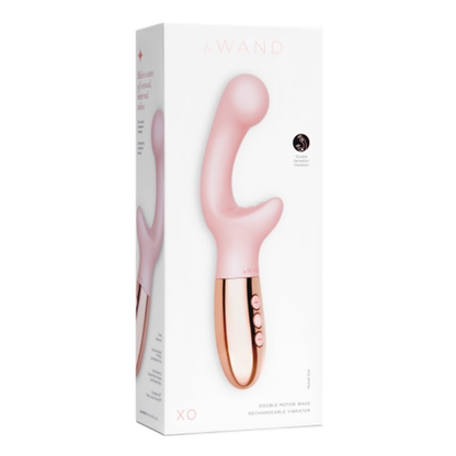 XO - Rose Gold – Rechargeable, Discreet, Intimate Wellness Accessory – Quiet, Rechargeable, Waterproof, Couples & Solo Use, Discreet Intimate Wellness Accessory