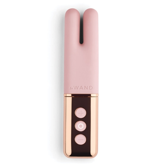 Deux - Rose Gold – Rechargeable, Discreet, Intimate Wellness Accessory – Quiet, Rechargeable, Waterproof, Couples & Solo Use, Discreet Intimate Wellness Accessory