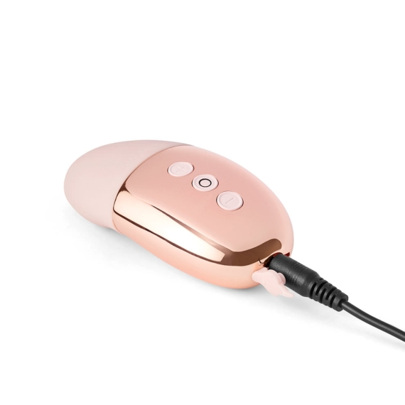 Point - Rose Gold – Rechargeable, Discreet, Intimate Wellness Accessory – Quiet, Rechargeable, Waterproof, Couples & Solo Use, Discreet Intimate Wellness Accessory