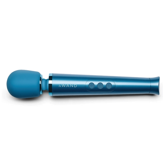 Petite Rechargeable Massager - Blue – Rechargeable, Discreet, Intimate Wellness Accessory – Quiet, Rechargeable, Waterproof, Couples & Solo Use, Discreet Intimate Wellness Accessory