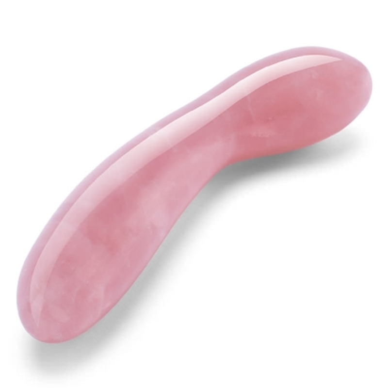Crystal G Wand - Rose Quartz – Rechargeable, Discreet, Intimate Wellness Accessory – Quiet, Rechargeable, Waterproof, Couples & Solo Use, Discreet Intimate Wellness Accessory