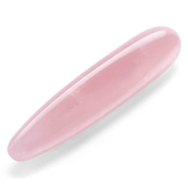 Crystal Slim Wand - Rose Quartz – Rechargeable, Discreet, Intimate Wellness Accessory – Quiet, Rechargeable, Waterproof, Couples & Solo Use, Discreet Intimate Wellness Accessory