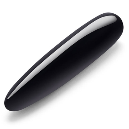 Crystal Slim Wand - Black Obsidian – Rechargeable, Discreet, Intimate Wellness Accessory – Quiet, Rechargeable, Waterproof, Couples & Solo Use, Discreet Intimate Wellness Accessory