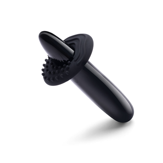 Crystal Slim Wand - Black Obsidian – Rechargeable, Discreet, Intimate Wellness Accessory – Quiet, Rechargeable, Waterproof, Couples & Solo Use, Discreet Intimate Wellness Accessory