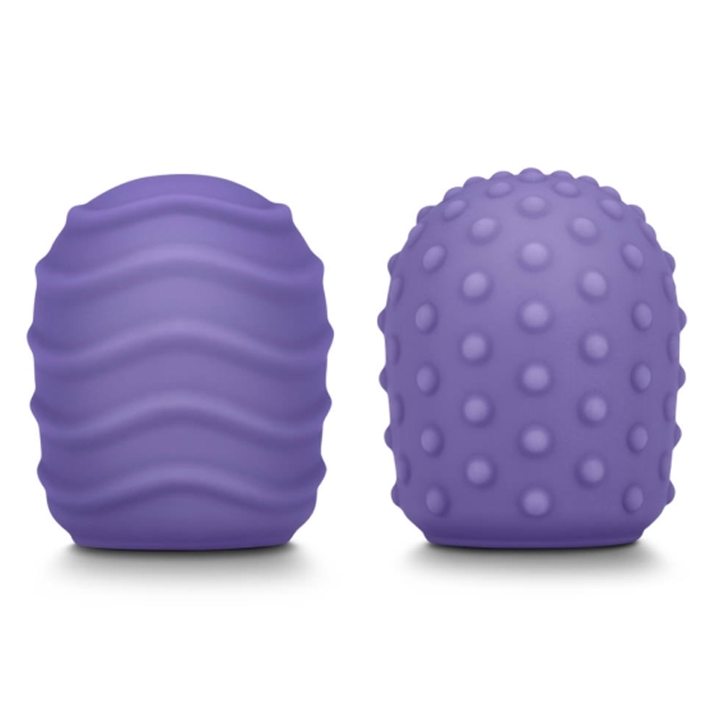 Petite Silicone Texture Covers (2-Pack) – Rechargeable, Discreet, Intimate Wellness Accessory – Quiet, Rechargeable, Waterproof, Couples & Solo Use, Discreet Intimate Wellness Accessory