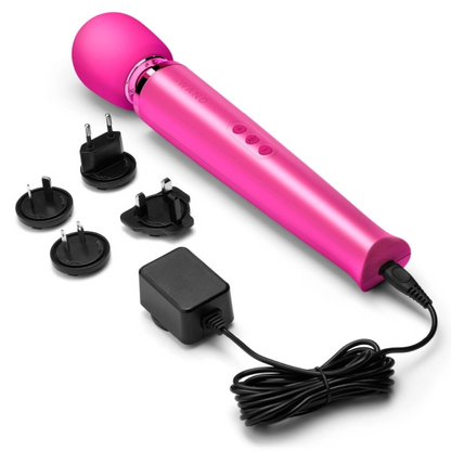 Rechargeable Vibrating Massager - Magenta – Rechargeable, Discreet, Intimate Wellness Accessory – Quiet, Rechargeable, Waterproof, Couples & Solo Use, Discreet Intimate Wellness Accessory