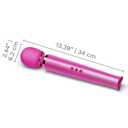 Rechargeable Vibrating Massager - Magenta – Rechargeable, Discreet, Intimate Wellness Accessory – Quiet, Rechargeable, Waterproof, Couples & Solo Use, Discreet Intimate Wellness Accessory