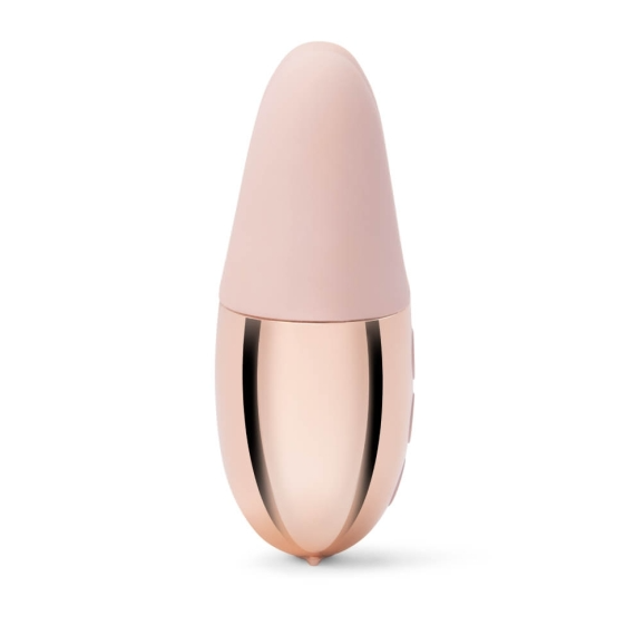 Double Vibe - Rose Gold – Rechargeable, Discreet, Intimate Wellness Accessory – Quiet, Rechargeable, Waterproof, Couples & Solo Use, Discreet Intimate Wellness Accessory