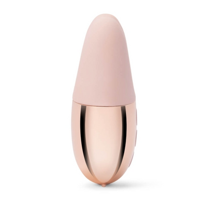 Double Vibe - Rose Gold – Rechargeable, Discreet, Intimate Wellness Accessory – Quiet, Rechargeable, Waterproof, Couples & Solo Use, Discreet Intimate Wellness Accessory