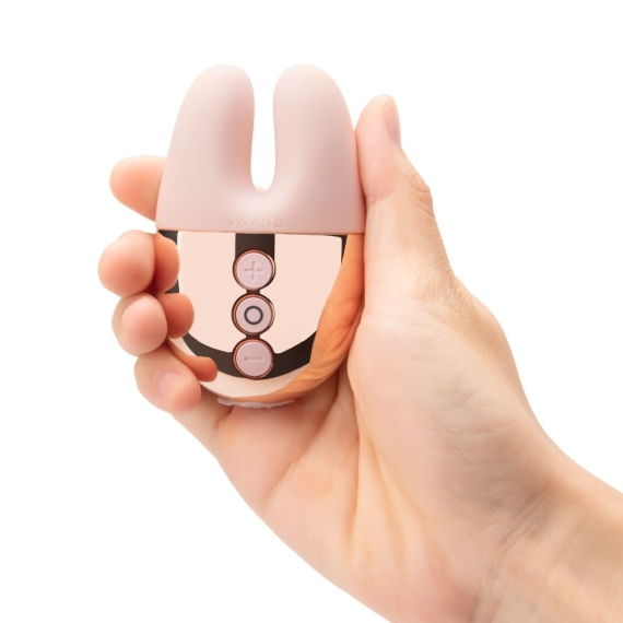 Double Vibe - Rose Gold – Rechargeable, Discreet, Intimate Wellness Accessory – Quiet, Rechargeable, Waterproof, Couples & Solo Use, Discreet Intimate Wellness Accessory
