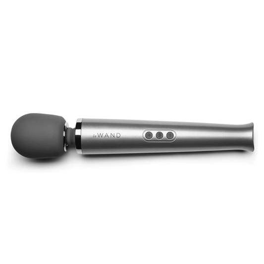 Rechargeable Vibrating Massager - Gray – Rechargeable, Discreet, Intimate Wellness Accessory – Quiet, Rechargeable, Waterproof, Couples & Solo Use, Discreet Intimate Wellness Accessory