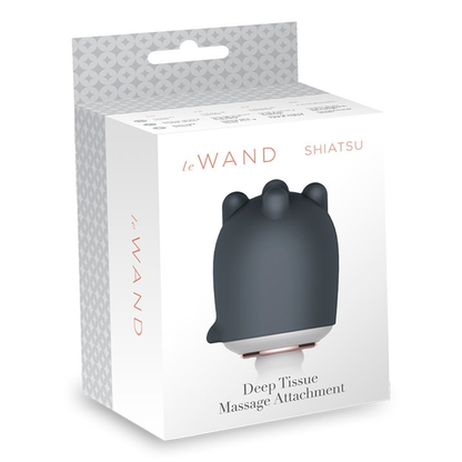 Shiatsu Deep Tissue Massage Silicone Attachment – Rechargeable, Discreet, Intimate Wellness Accessory – Quiet, Rechargeable, Waterproof, Couples & Solo Use, Discreet Intimate Wellness Accessory