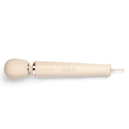 Plug-In Vibrating Massager - Cream – Rechargeable, Discreet, Intimate Wellness Accessory – Quiet, Rechargeable, Waterproof, Couples & Solo Use, Discreet Intimate Wellness Accessory