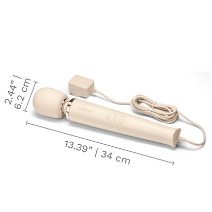 Plug-In Vibrating Massager - Cream – Rechargeable, Discreet, Intimate Wellness Accessory – Quiet, Rechargeable, Waterproof, Couples & Solo Use, Discreet Intimate Wellness Accessory