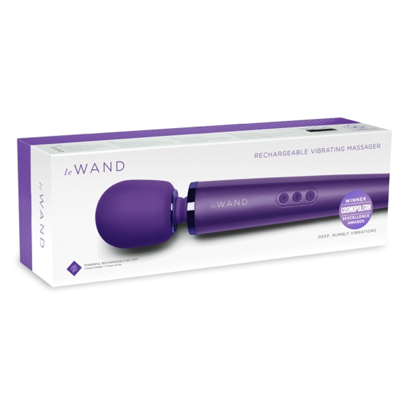 Rechargeable Vibrating Massager - Purple – Rechargeable, Discreet, Intimate Wellness Accessory – Quiet, Rechargeable, Waterproof, Couples & Solo Use, Discreet Intimate Wellness Accessory