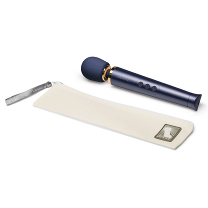 Petite Rechargeable Massager - Navy – Rechargeable, Discreet, Intimate Wellness Accessory – Quiet, Rechargeable, Waterproof, Couples & Solo Use, Discreet Intimate Wellness Accessory