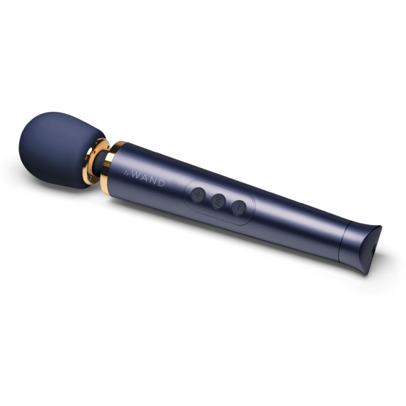 Petite Rechargeable Massager - Navy – Rechargeable, Discreet, Intimate Wellness Accessory – Quiet, Rechargeable, Waterproof, Couples & Solo Use, Discreet Intimate Wellness Accessory