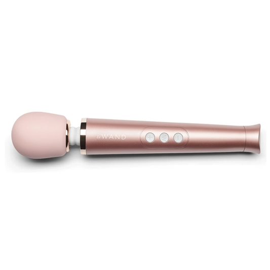 Petite Rechargeable Massager - Rose Gold – Rechargeable, Discreet, Intimate Wellness Accessory – Quiet, Rechargeable, Waterproof, Couples & Solo Use, Discreet Intimate Wellness Accessory