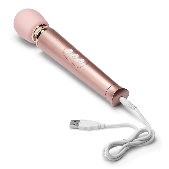 Petite Rechargeable Massager - Rose Gold – Rechargeable, Discreet, Intimate Wellness Accessory – Quiet, Rechargeable, Waterproof, Couples & Solo Use, Discreet Intimate Wellness Accessory