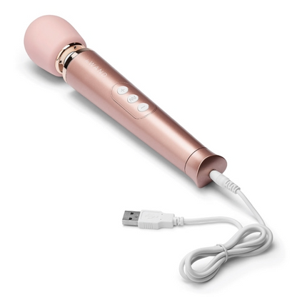 Petite Rechargeable Massager - Rose Gold – Rechargeable, Discreet, Intimate Wellness Accessory – Quiet, Rechargeable, Waterproof, Couples & Solo Use, Discreet Intimate Wellness Accessory