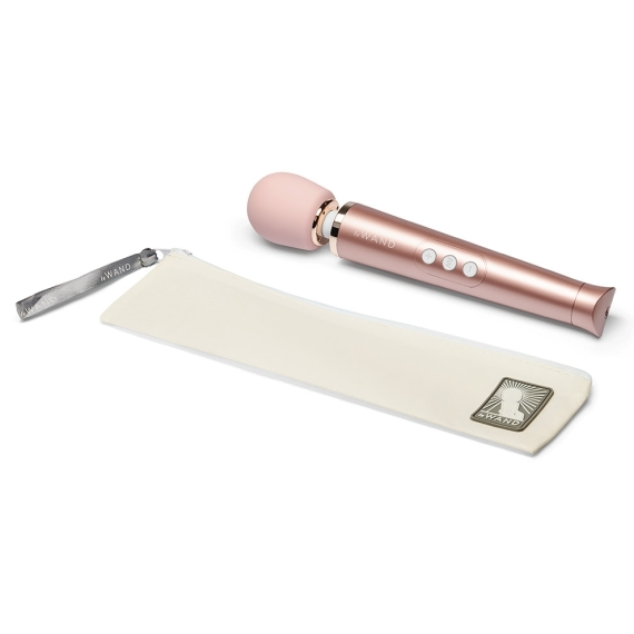 Petite Rechargeable Massager - Rose Gold – Rechargeable, Discreet, Intimate Wellness Accessory – Quiet, Rechargeable, Waterproof, Couples & Solo Use, Discreet Intimate Wellness Accessory