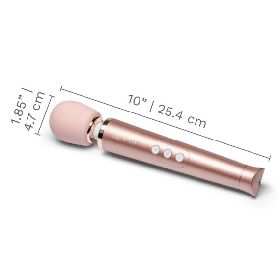 Petite Rechargeable Massager - Rose Gold – Rechargeable, Discreet, Intimate Wellness Accessory – Quiet, Rechargeable, Waterproof, Couples & Solo Use, Discreet Intimate Wellness Accessory