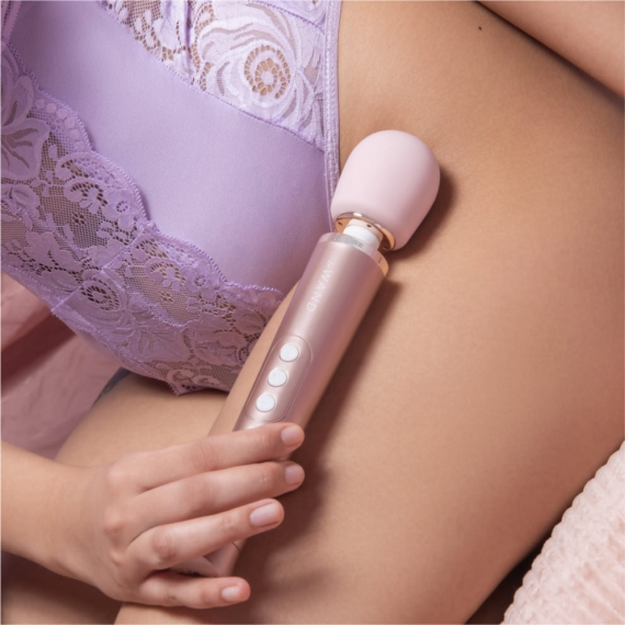 Petite Rechargeable Massager - Rose Gold – Rechargeable, Discreet, Intimate Wellness Accessory – Quiet, Rechargeable, Waterproof, Couples & Solo Use, Discreet Intimate Wellness Accessory