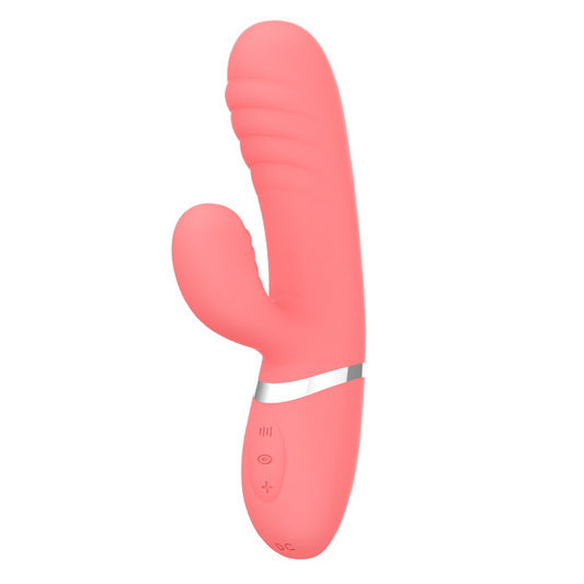 LYRA - CORAL – Rechargeable, Discreet, Intimate Wellness Accessory – Quiet, Rechargeable, Waterproof, Couples & Solo Use, Discreet Intimate Wellness Accessory