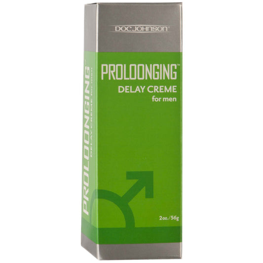 Proloonging Delay Cream for Men - 2 Oz. - Boxed – Rechargeable, Discreet, Intimate Wellness Accessory – Quiet, Rechargeable, Waterproof, Couples & Solo Use, Discreet Intimate Wellness Accessory