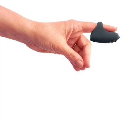 MAGIC FINGER RECHARGEABLE - GREY – Rechargeable, Discreet, Intimate Wellness Accessory – Quiet, Rechargeable, Waterproof, Couples & Solo Use, Discreet Intimate Wellness Accessory