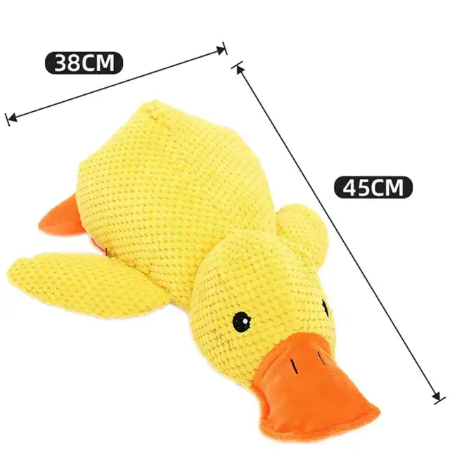 Durable Plush Chew Toy Duck