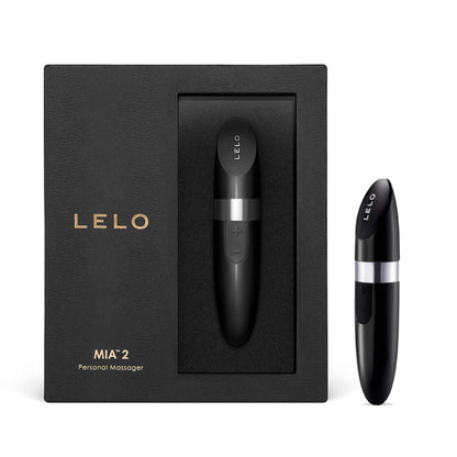 Mia 2 Black – Rechargeable, Discreet, Intimate Wellness Accessory – Quiet, Rechargeable, Waterproof, Couples & Solo Use, Discreet Intimate Wellness Accessory