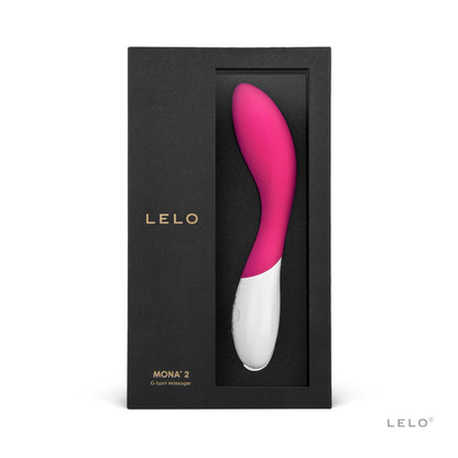Mona 2 Cerise – Rechargeable, Discreet, Intimate Wellness Accessory – Quiet, Rechargeable, Waterproof, Couples & Solo Use, Discreet Intimate Wellness Accessory
