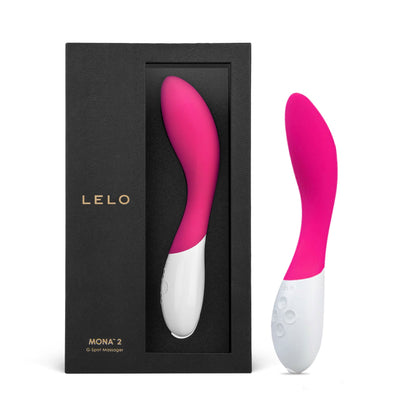 Mona 2 Cerise – Rechargeable, Discreet, Intimate Wellness Accessory – Quiet, Rechargeable, Waterproof, Couples & Solo Use, Discreet Intimate Wellness Accessory