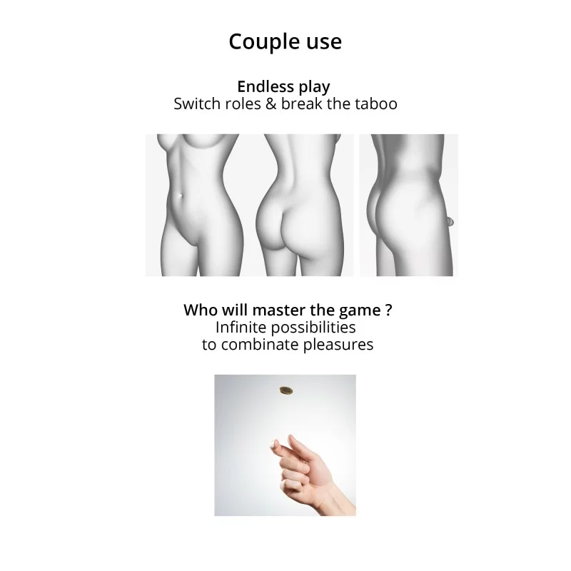 MULTI ORGASM BENDABLE wearable massager - M - FUCHSIA – Rechargeable, Discreet, Intimate Wellness Accessory – Quiet, Rechargeable, Waterproof, Couples & Solo Use, Discreet Intimate Wellness Accessory